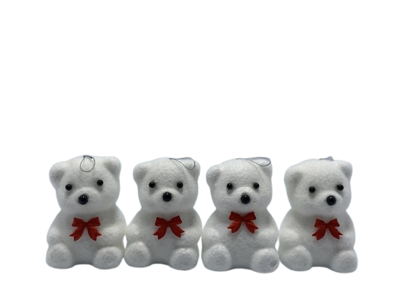 Arush I Vogel Dekorativ Set X4