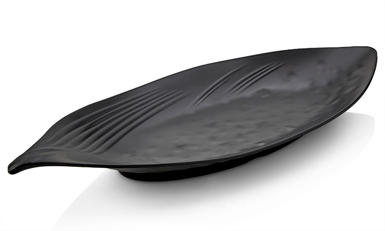 Pjate Ovale E Zeze Gjethe 28*11,5 Cm Imp