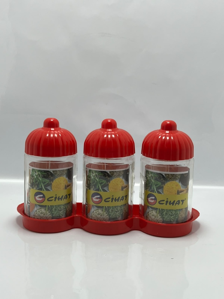 Kavanoz 660cc Set*3 Imp