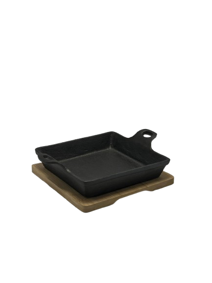 Tave Gize+Pjate Bambu 14.5*18.5Cm
