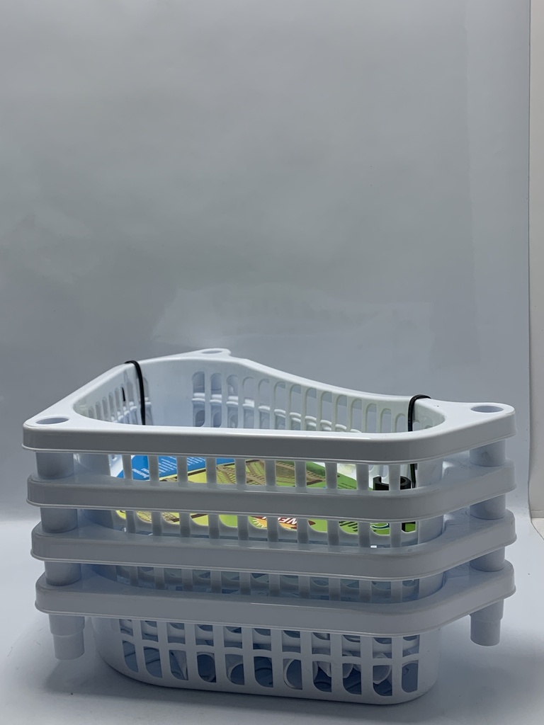 Raft Trekendesh Me 4 Rafte Imp/Bardha