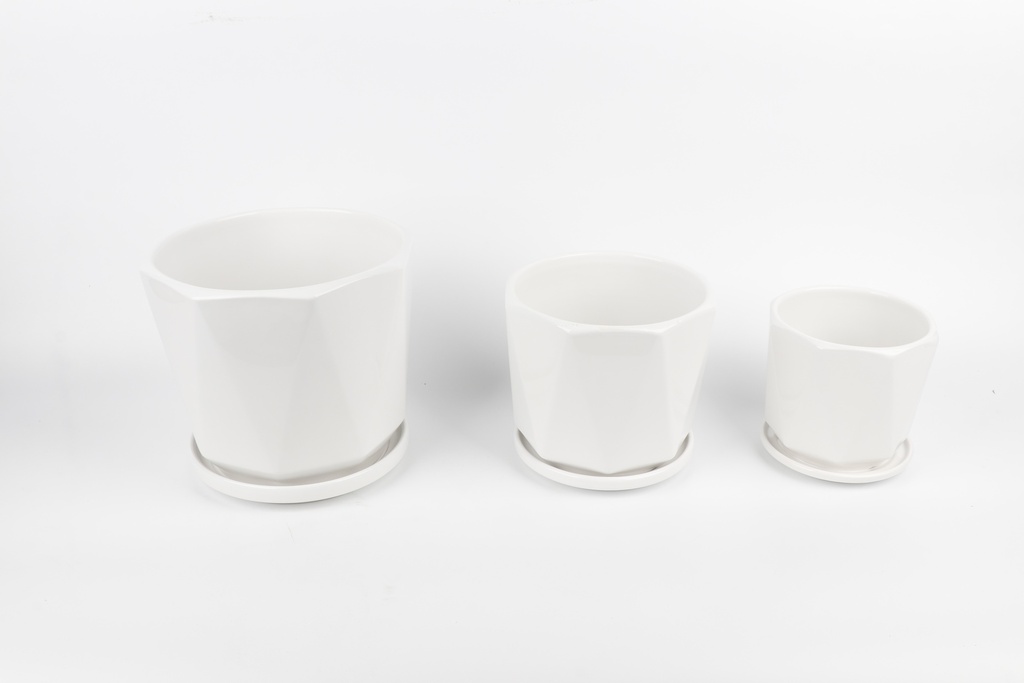 Vazo Porcelani Set*3 N Imp