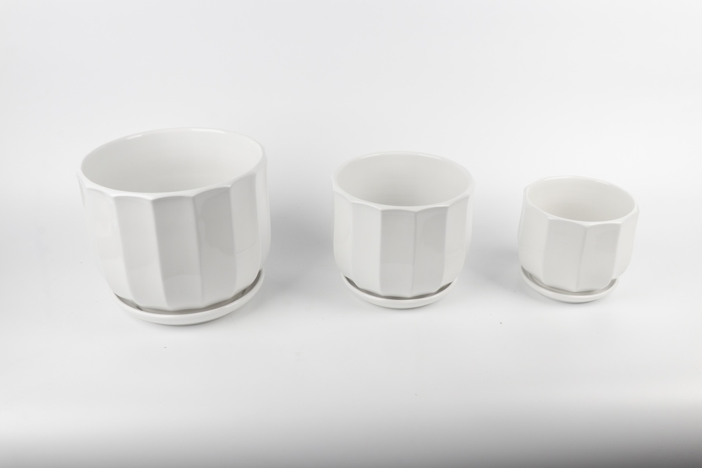 Vazo Porcelani Set*3 N Imp