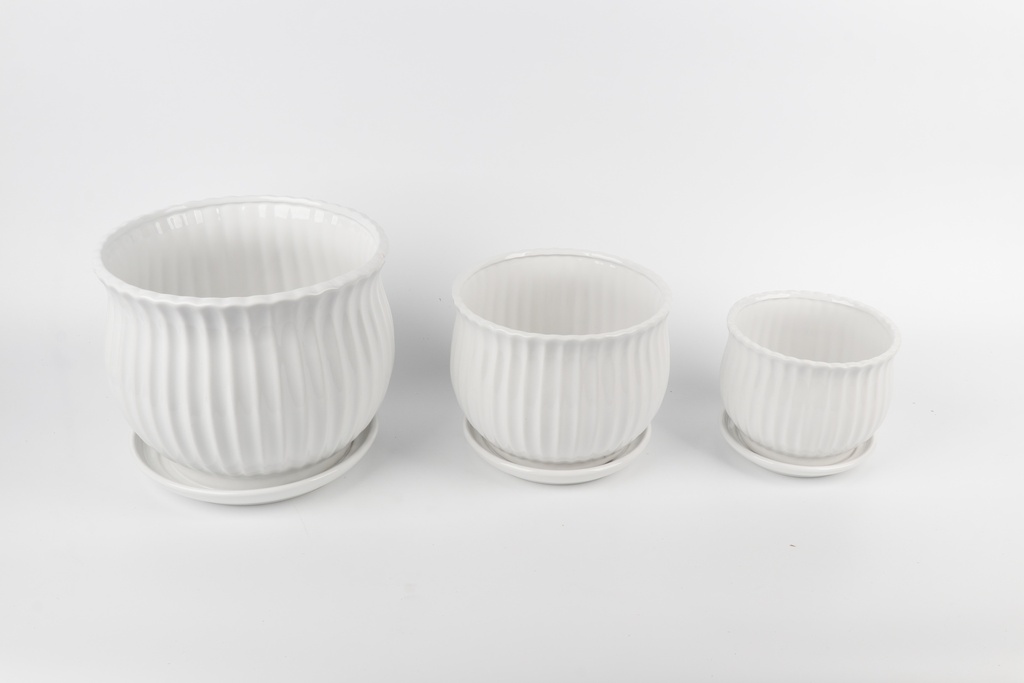 Vazo Porcelani Set*3 N Imp