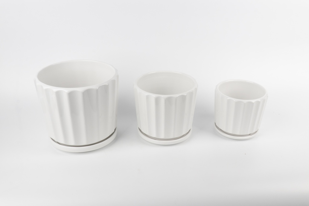 Vazo Porcelani Set*3 N Imp