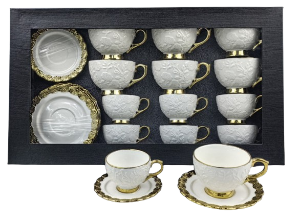 Set Filxhan Caji Dhe Kafe Gold Imp