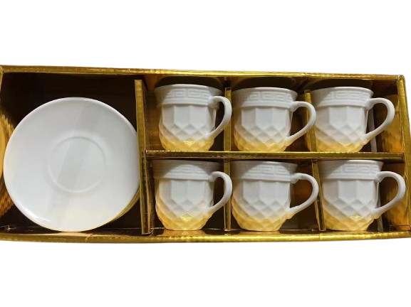 Filxhan Kafe I Bardhe Set*6 Imp