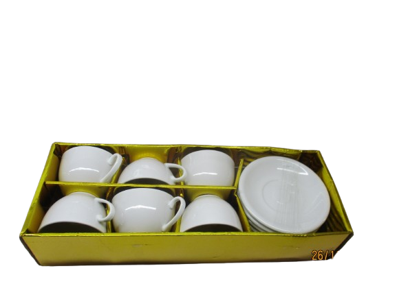 Filxhan I Bardhe Caji Set*6 Premium Imp