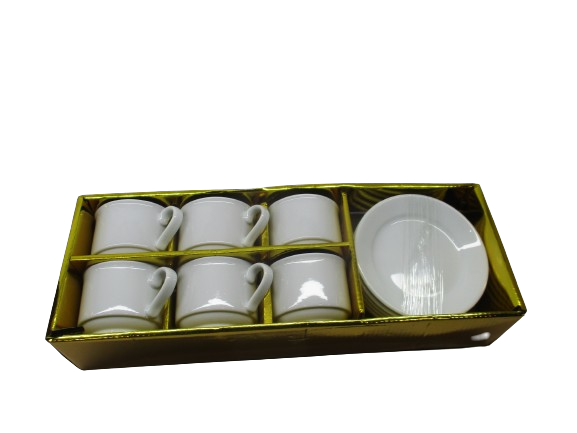 Filxhan I Bardhe Caji Set*6 Premium Imp