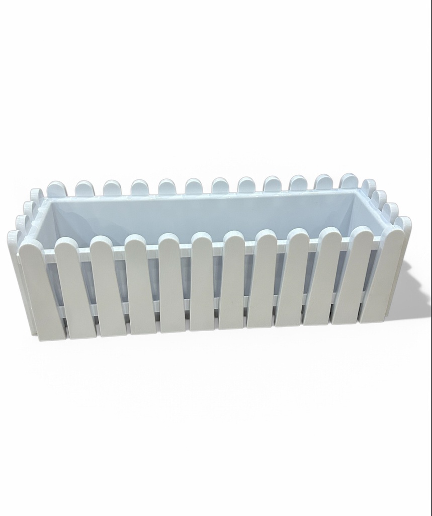 Vazo Gradh Drejtkendeshe 9L E Bardhe