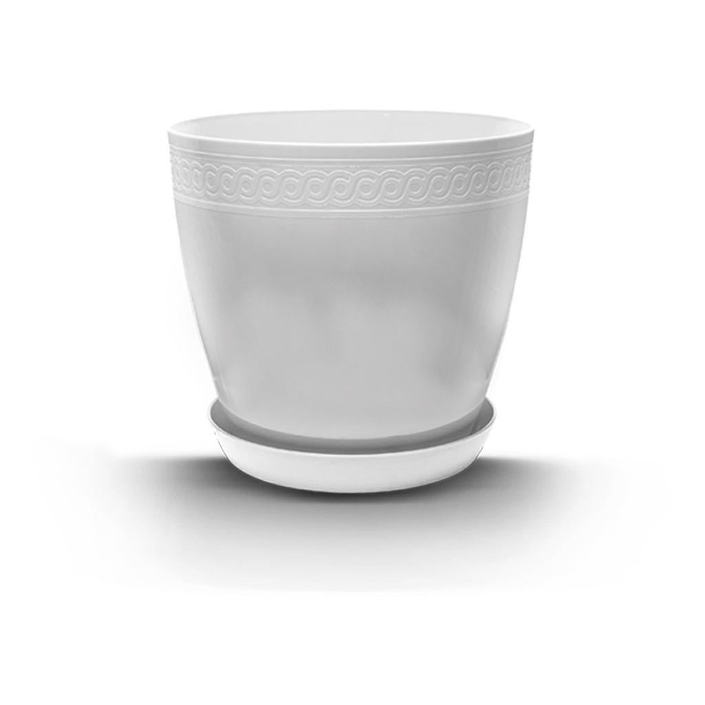 Vazo Rrumbullake Lale Nr.4 E Bardhe