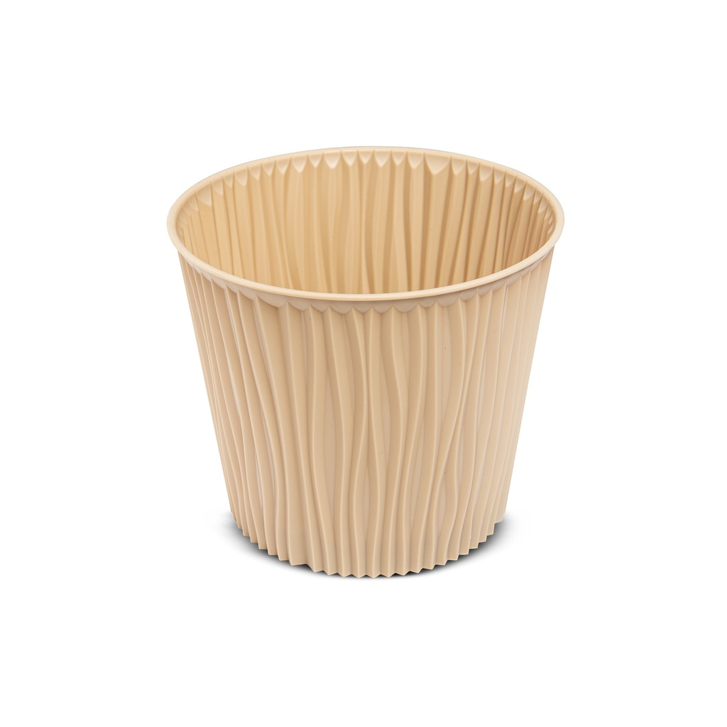 Vazo Rrumbullake Me Punim 6.3L Nr.3 Bezhe