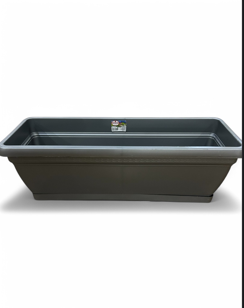 Vazo Drejtkendeshe 50 Cm 9.5L Gri