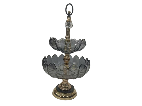 Bonbonier Qelqime Dy Kate D24.5+14 Cm* H48 Cm Imp