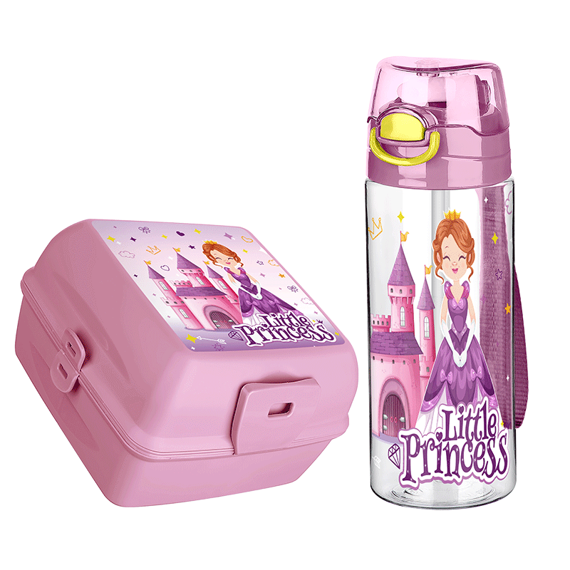 Kuti Ushqimi & Shishe Uji Me Figure Imp