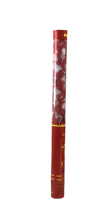 Konfeti shperthyese me petale roze , lartesia 58 cm 