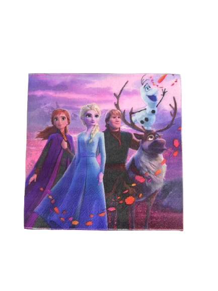 Peceta per ditelindje, set 20 cope, me Frozen 