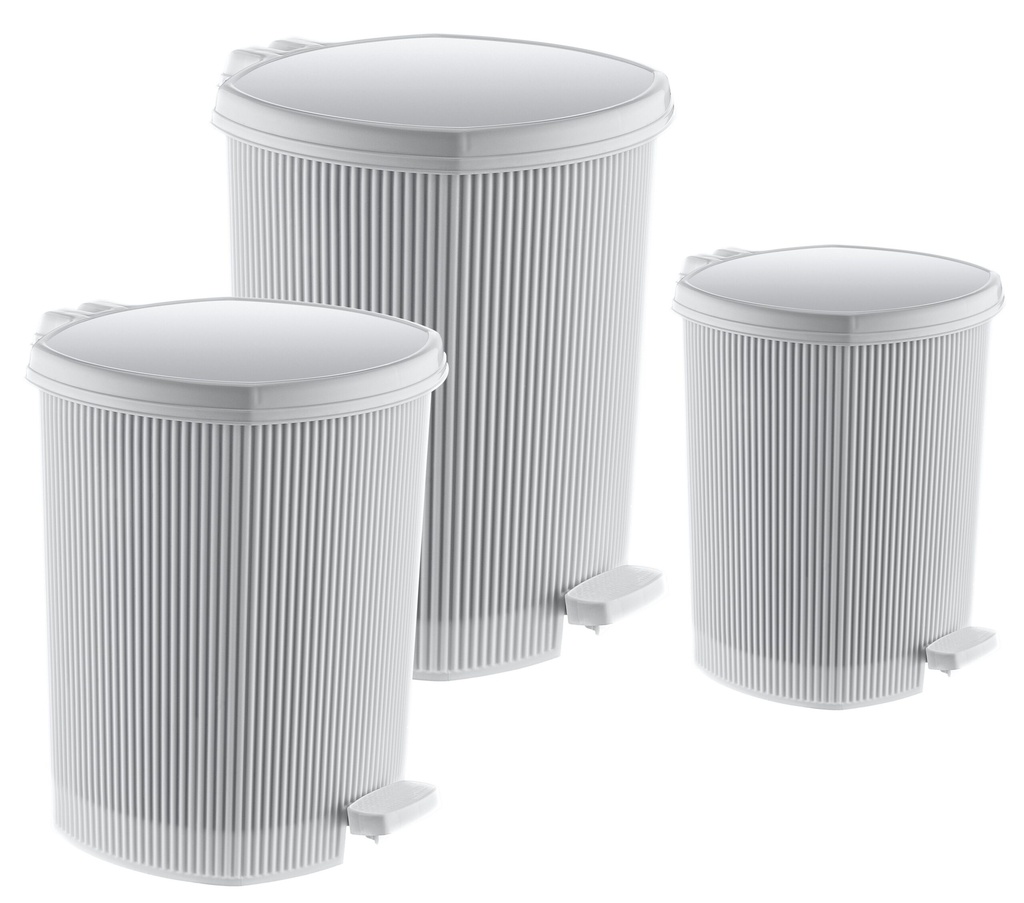 Kosh Mbeturinash Me Vija Set*3 Imp 