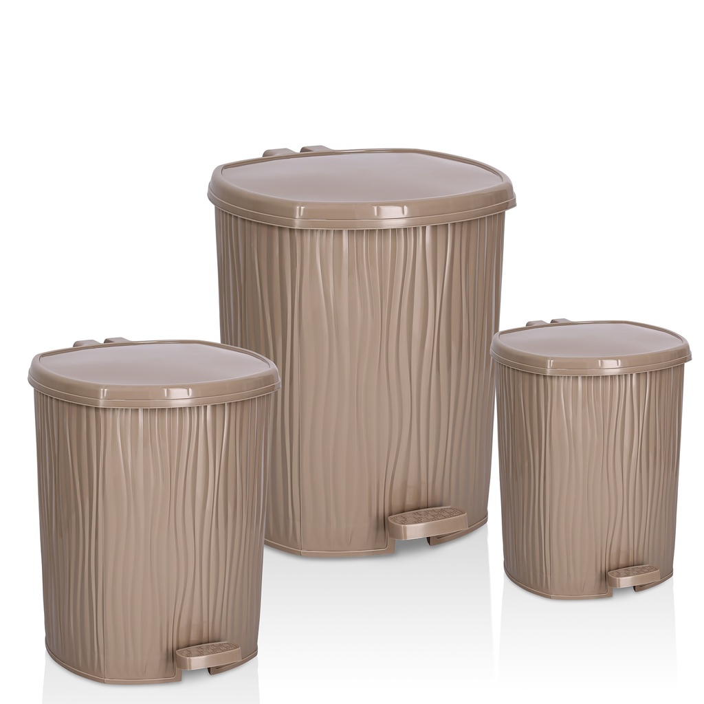 Kosh Mbeturinash Me Valezim Set*3 Imp 