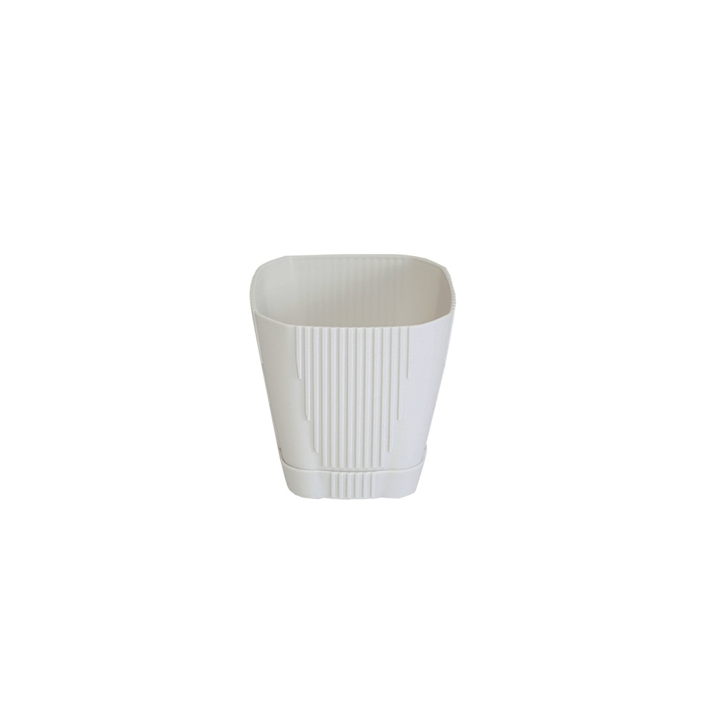 VAZO KATRORE NEW E BARDHE 14X13 CM IMP