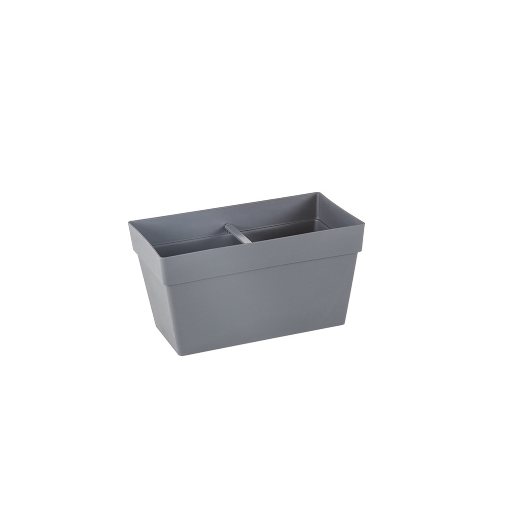 VAZO DREJTKENDORE GRI 30X17X15.8 CM IMP