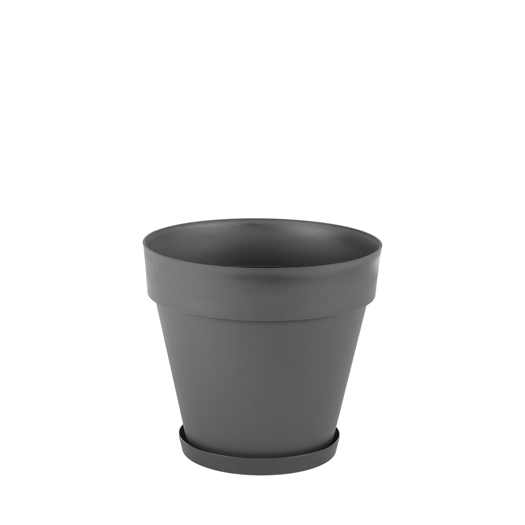 VAZO RRUMBULLAKE GRI 28X26 CM IMP 