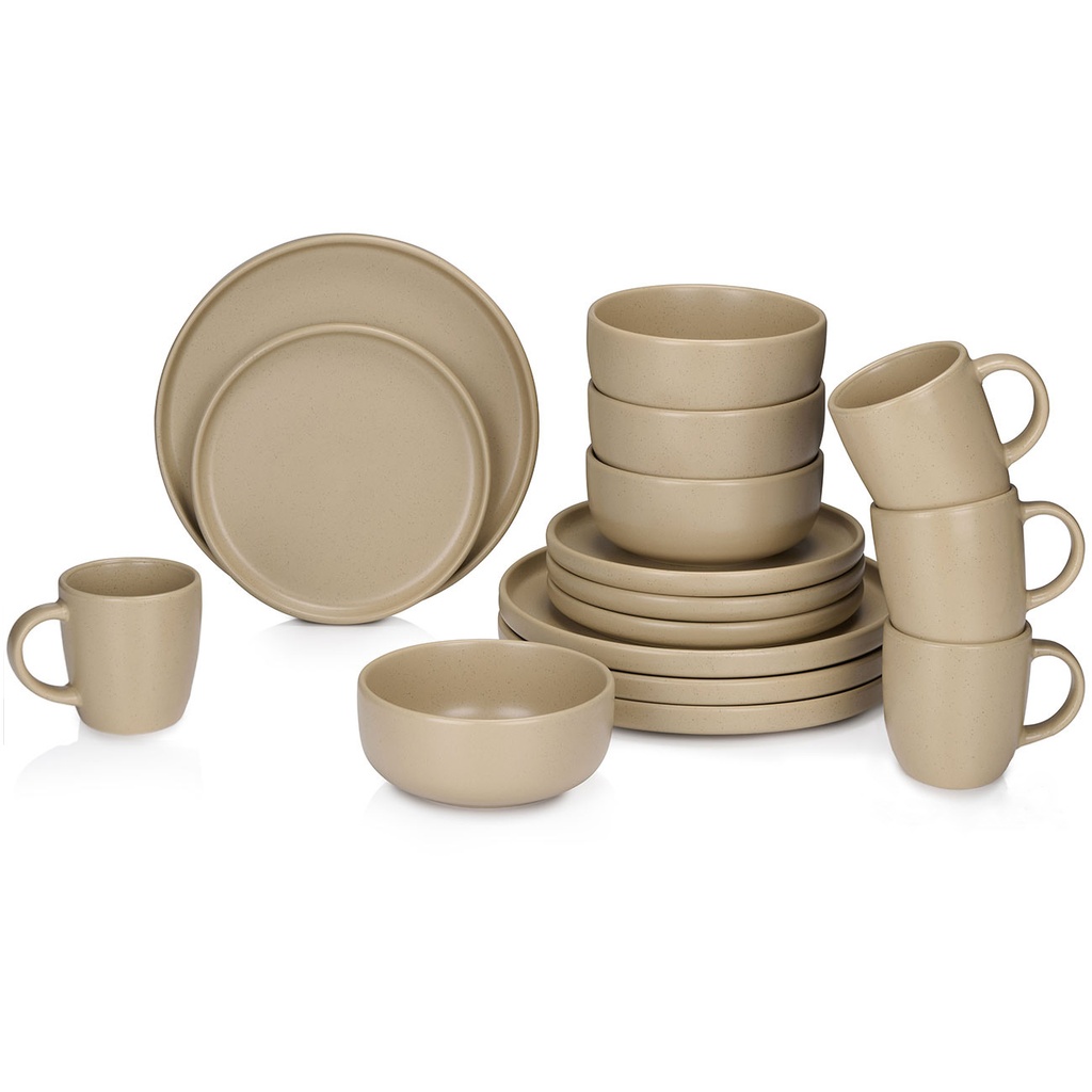 Set Pjatash Qeramike Me 16 Pjese Imp