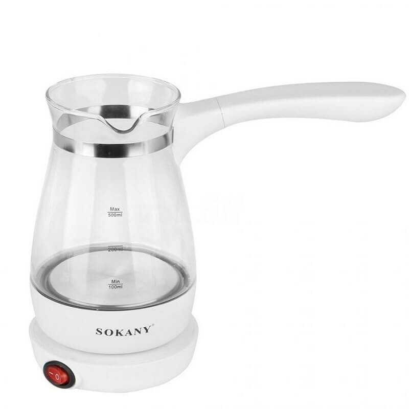 Xhezve Korenti Kafe Xhami Me Shkeputje 500Ml 600W  Imp