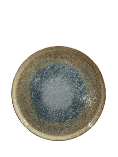 [Sezgim5] Pjata by bone bezhe me blu 25 cm imp