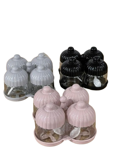 [Cihat19] Kavanoz I Vogel Set*4 Imp