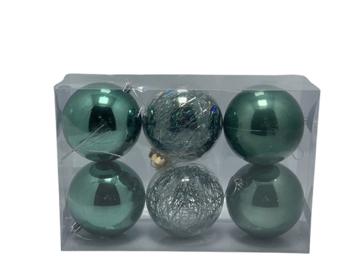 [10azp6-g17] Glob Me Ngjyre Blu 10Cm Set*6