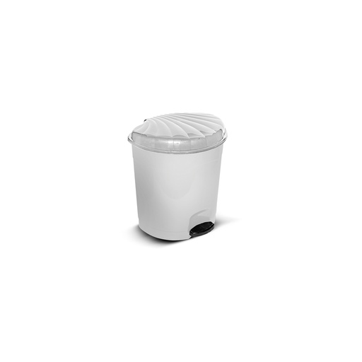 [B173-0/1] Kosh Mbeturinash Me Kembe Kapak Guaske 5.5L Imp  Bardhe