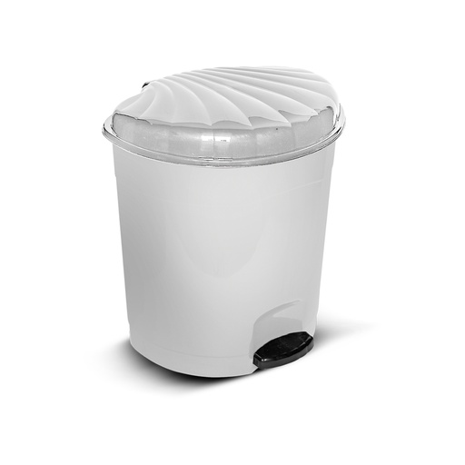 [B173-3/5] Kosh Mbeturinash Me Kembe Kapak Guaske 20L Imp Bardhe