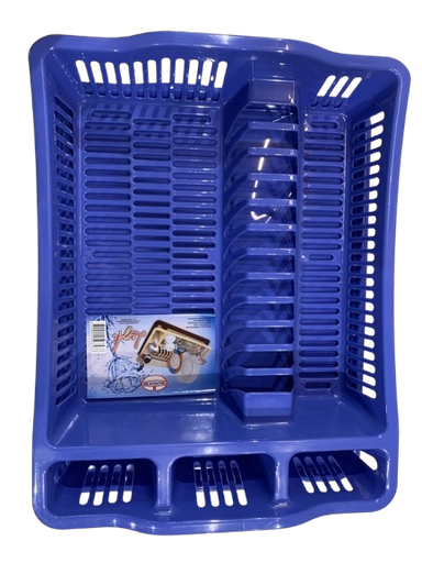 [B121-2/3] Mbajtese Pjatash Me Nje Kat E Madhe Imp/Blu