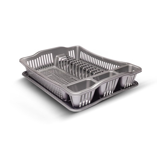 [B121-2/4] Mbajtese Pjatash Me Nje Kat E Madhe Imp/Gri