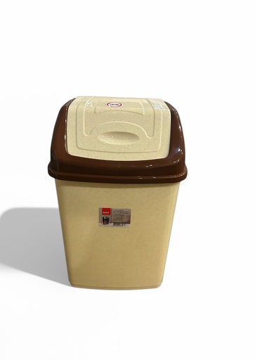 [B128-2/3] Kosh Mbeturinash Me Nje Hapje 9L Imp Bezhe