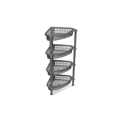[B165-2/1] Raft Trekendesh Me 4 Rafte Imp/Gri