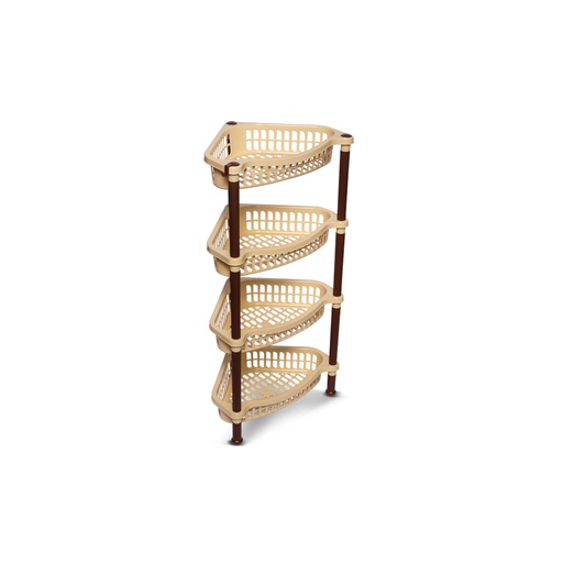 [B165-2/4] Raft Trekendesh Me 4 Rafte Imp/Bezhe