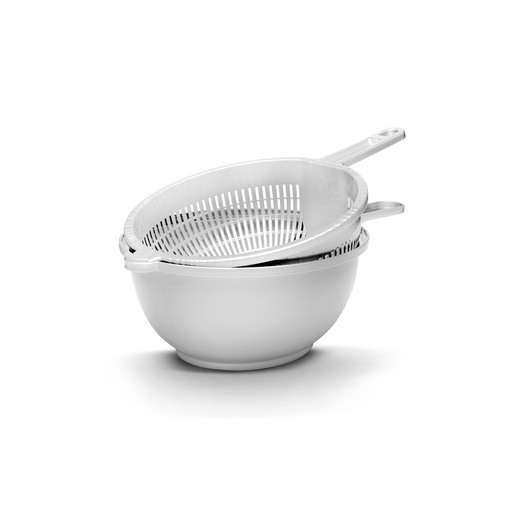 [B156/2] Kullorese Makaronash Me Dy Pjese Imp Te Bardha
