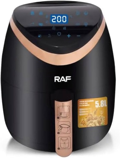 [CH1-R.5234B5.8L] FRITEZE ME  AJER DIGITALE 5.8L R.5234W IMP