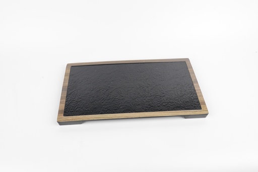 [CH6-KE374] Pjatance Drejtkendore Me Kornize Druri 38*21.5Cm Imp