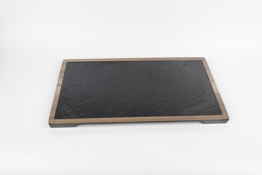 [CH6-KE375] Pjatance Drejtkendore Me Kornize Druri 46*25.4Cm Imp