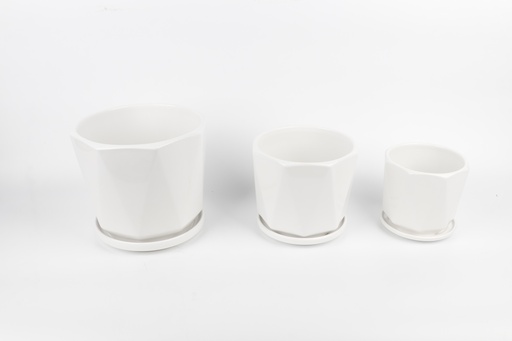 [CH7-KE397] Vazo Porcelani Set*3 N Imp