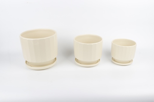 [CH7-KE405] Vazo Porcelani Set*3 Color Imp