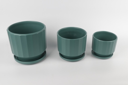 [CH7-KE406] Vazo Porcelani Set*3 Color Imp