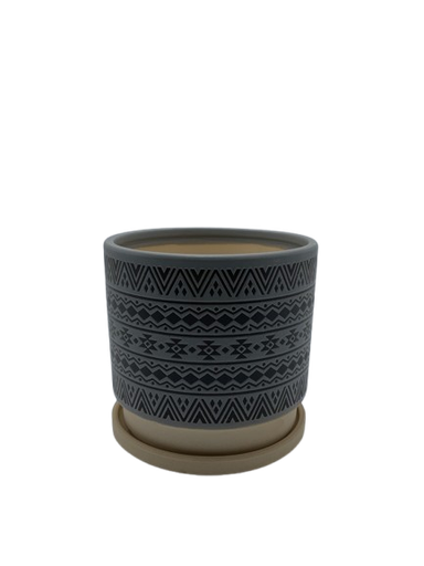 [CH7-KE408.1] Vazo Porcelani Boho E Vogel Imp