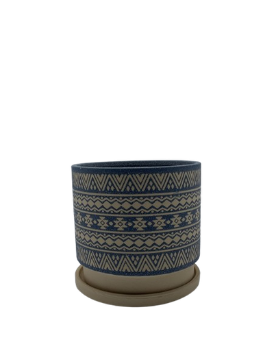 [CH7-KE410.1] Vazo Porcelani Boho E Vogel Imp