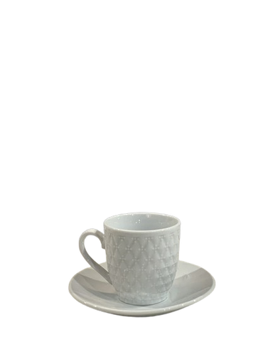 [E.IDEA161] Filxhan Kafe I Bardhe Set X6