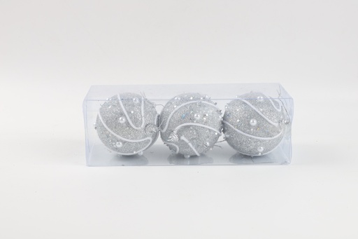 [CH8-KE697] GLOB  SILVER ME PUNIM SET *3 IMP