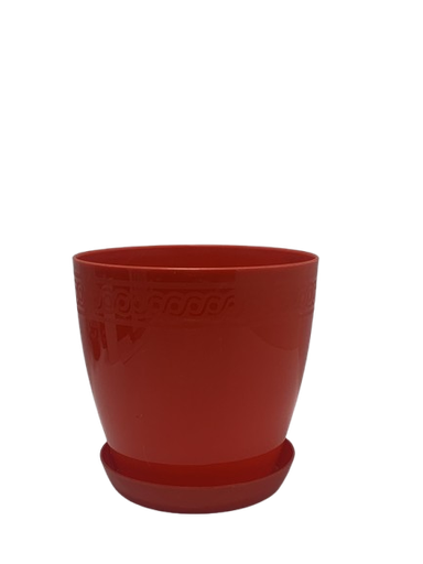 [B182-2/7] Vazo Rrumbullake Lale Nr.2 E Kuqe